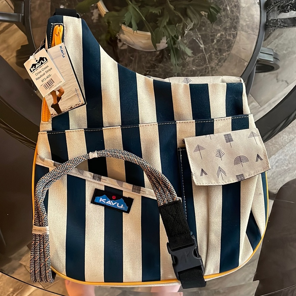 Kavu Crossbody Nautical Stripe